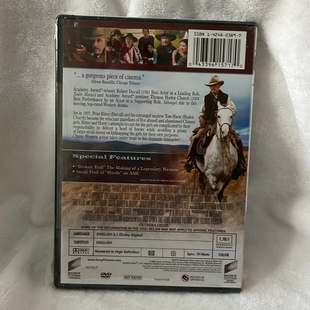 New DVD broken trail 2 disk set